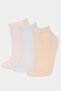 3-Pack Bamboo Bootie Socks (Ns)