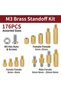 China Mainland 176pcs M3 Motherboard Standoffs And Screws Kit Hex Male-Female Brass Spacer Standoffs - 5