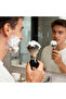 iRAZOR Classic Men's Shaving Brush Hand-Crafted Pure Badger Hair Resin Handle Metal Base Grooming... - 4