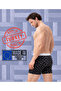6-Pack Magnet Patterned Cotton Boxers - Feel the Strength, Comfortable Fit - 3