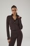 Women's Zippered Sports Top 4021-E - 8