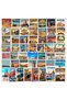 50pcs 50Pcs Vintage European City Travel Stickers Landmark Buildings Poster Decals DIY Stationery Su - 7