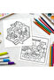 20x20cm 24pages COZY PLACES Bold-easy Patterns Coloring Book for Adults Cute Drawing Book Perfect Gi - 5