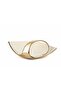 Cream Gold Fan Display Stand 34X23X12Cm - 2
