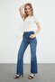 Lace Strap Detailed Boat Neck Blouse - 5