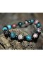 Apatite Rhodonite Natural Stone Learning Grip Exam Bracelet - 3