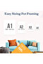 ® A2 Canvas Panel Stretched Blank Canvas Board - 2
