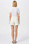 Women's Shorts Skirt Gabardine Fabric Regular Waist Short Length Plain Pattern Soft Buttons Narrow Leg - 5