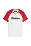 تي شيرت نسائي أبيض منقوش بمقاس قياسي TH X CF1 SCRIPT RAGLAN TEE - 2