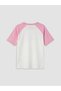 Lcw Kids Text Printed Girls' T-Shirt - 3