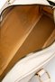 Key Lock Charm Detailed Straw Women's Crossbody Bag Hamburg Cream - 6