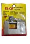 2 قطعة من مجموعة أقفال ELKA الفولاذية مقاس 90 مم، قفل عالي الأمان مقاوم للصدأ للمستودعات والستائر والأبواب - 4
