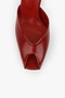 Women's Estelia Red Leather Heeled Shoes - 3