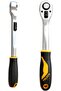 Reversible Ratchet 1/4 Inch Industrial Drive Hand Tool for Socket Tightening Loosening Precision Mechanical Maintenance Repair and General Workshop Applications - 5