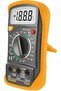 Digital Multimeter with LCD Display for Voltage, Current and Resistance Measurement, Portable Electronic Testing Device with Protective Housing for Electrical Maintenance, Troubleshooting, Workshop - 5