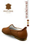 Genuine Leather Men's Shoes - Soft Sole Genuine Leather Shoes Tan - 6