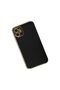 Apple iPhone 12 Case Volet Silicone - Black - 3