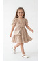 Girl's Dress with Frilly Bag - 3