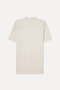 Men's Off-White Striped Regular Fit Resort Collar Short Sleeve Shirt - 5