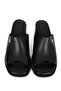 Adapt Women's Genuine Leather Blunt Toe Heeled Slippers B4640 - 2