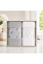 Delta 2-Piece Boxed Towel Set 50X85 cm 100% Cotton - 2