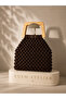 Product Name: Knitted Brown Handbag