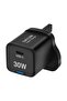 Gan 2 Super Charger, 30W, Black, XL-HC-30W-1C-GAN-PD-BLK - 2