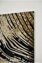 Gold Leaf Natural Textured Modern 2-Piece Decorative Glass Painting Set - Office and Home Painting - 4
