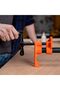 PRO 2 Pack Pipe Clamp Fixture for 2 cm Black Pipe, Heavy Duty Wood Gluing Clamp Set - 7