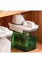 Laundry Detergent Dispenser with Measuring Cup Washing Liquid Box Dry Grain Dispenser for Cereals, 1.1L - 7