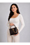 Women's Rovelle Chain Detailed Brown Shoulder and Handbag - 2