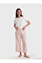 Coral Floral Women's Capri Pajama Bottoms from Güli̇s Store - 4