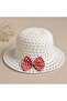 Hat and Straps Plaid Summer Girl's Dress - 7