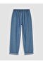 Carrot Fit Women's Jeans with Elastic Waist - 7