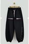 Girl's Jogger Sweatpants – Comfortable Fit with Pockets and Elastic Bottom 7374-S - 4
