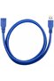 كابل تمديد USB3.0 من TTKTEKNOLOGY بطول 0.60 متر، تمديد USB، كابل USB ذكر/أنثى، كابل توصيل USB3.0 T - 2