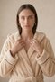 "Douce" Large Size Women's Dressing Gown Oversize Fit - 6