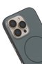 Urr Lamda Matte Ibeats Magsafe Cover Compatible with iPhone 16 Pro - Black - 3