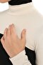 أكمام مزودة بياقة على شكل ياقة صياد السمك - 2