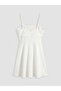 Nevavm Beaded Thread Strap Mini Dress with a Difference - 8
