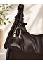 Women's Shoulder Bag Brown Bag with Accessories - 2