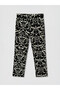 Nevavm Women's Patterned Trousers with Elastic Waist - 5