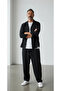 Men's Long Sleeve (Shirt and Pants) Wrinkled Tracksuit Set - 2