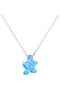 Starfish Women's Necklace, 925 Sterling Silver, Beaded Pendant Necklace, with Opal, Handmade Adjustable Jewelry - 6
