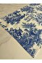 Blue French Peasants Pattern Runner - 3