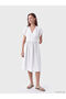 Nevavm Easy-To-Wear Double-Breasted Collar Snap Dress with a Difference