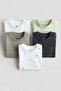 5-pack cotton T-shirts - 2
