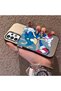 Samsung Galaxy A73 Compatible Hard Acrylic Back Silicone Edge Lens Protection Case - 3