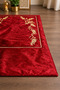 Hiig Store Embroidered Dowry Mat - Knee-Friendly / Orthopedic Fiber-Filled Prayer Mat 80X120 Size - 6 - Color - 2