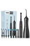 Intelligent 2-in-1 Water Flosser & Electric Toothbrush Kit – 320ml Tank, 4 Modes, 1 Week Battery